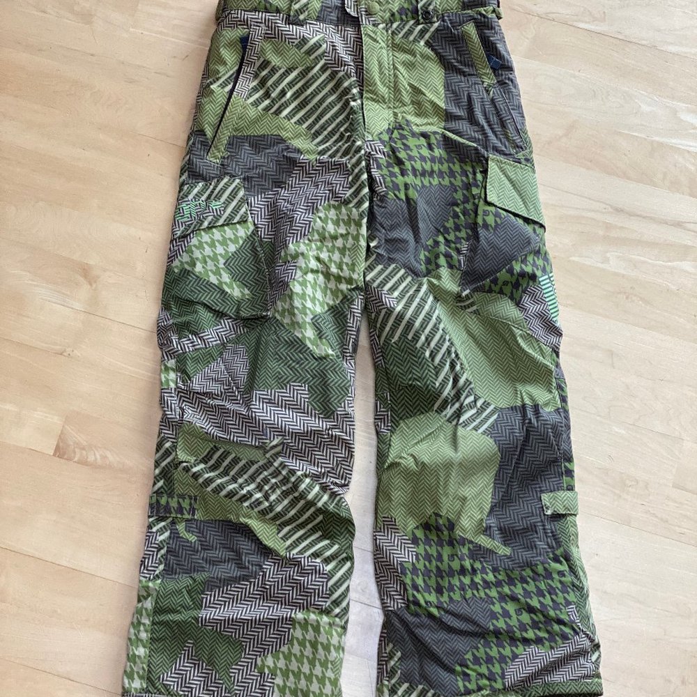 Burton Dryride Green Matrix Snowboard Ski Youth